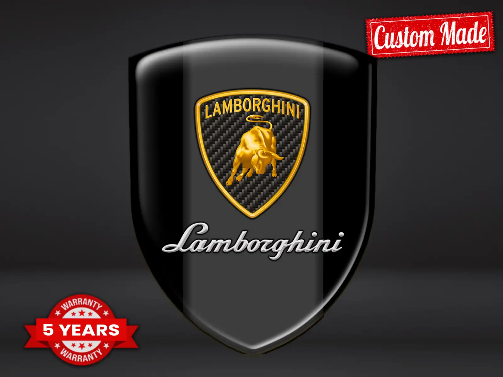 Lamborghini Autocollants Fenêtre Sur Mesure Limité Qualité